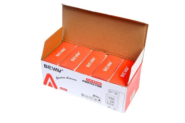 2P VA 80A, VA Control Device, BEVAV Din rail, adjustable Over Under Voltage, current limit protection, Relay, VA Protector 2P - Image 2
